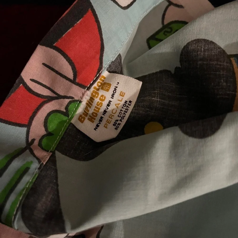 Vintage 80s Who Framed Roger Rabbit XL Twin Flat Bed Sheet Rare